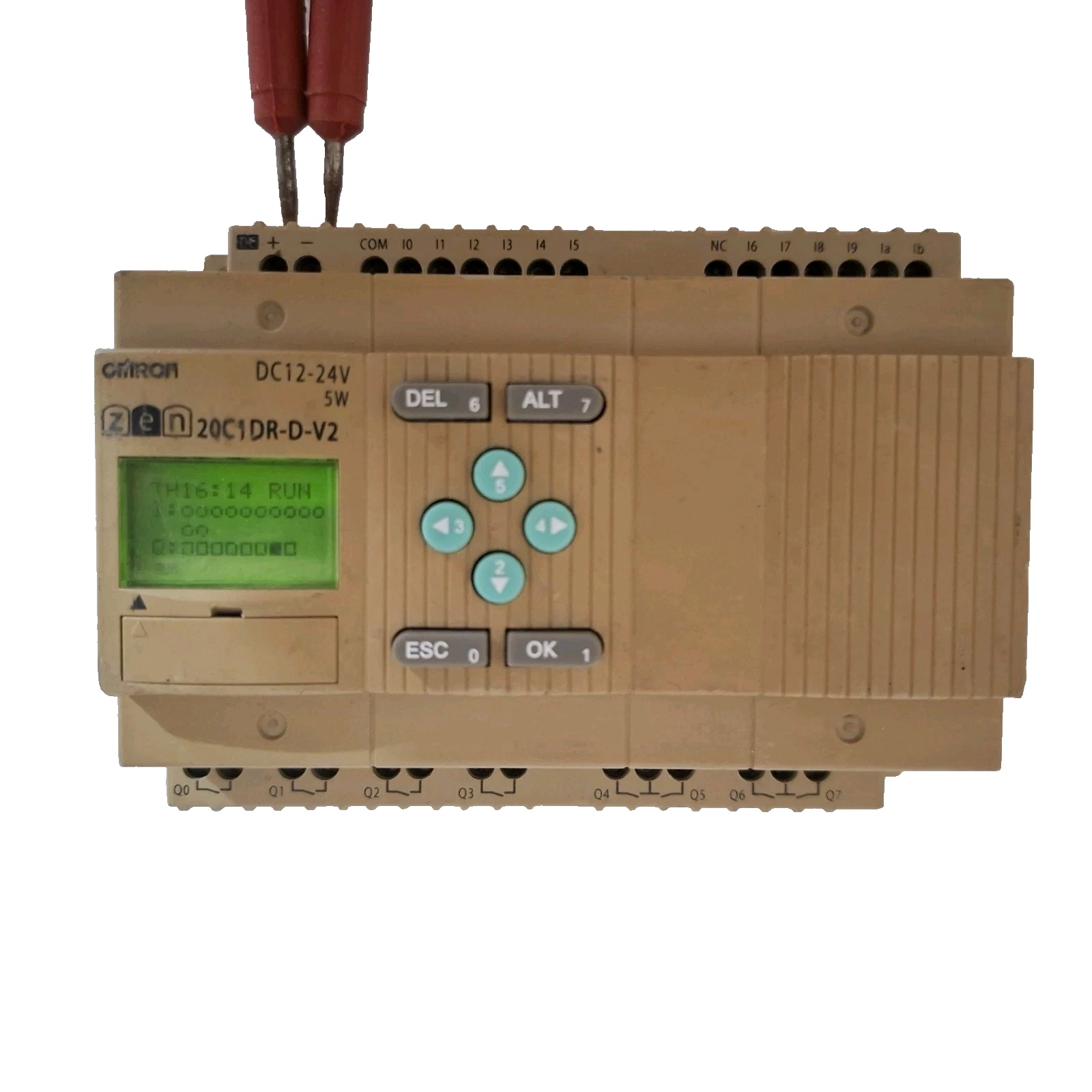 OMRON ZEN-20C1DR-D-V2 PROGRAMMABLE RELAY DC12-24V